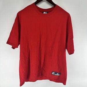 Retro Starter T shirt XL Red
